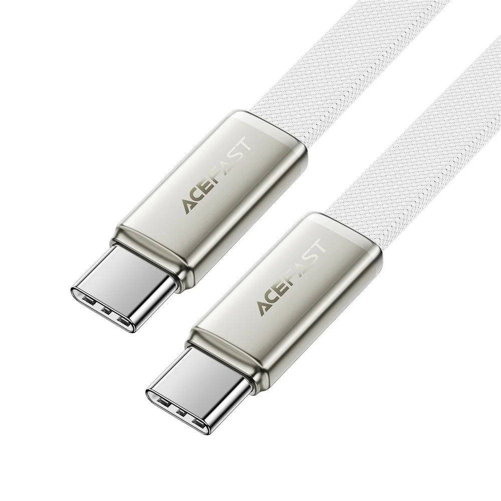 ACEFAST C24-03 USB-C to USB-C Cable Ultra Thin Charging Data Cable 60W Fast Charging Durable Nylon Braided Cable - 1