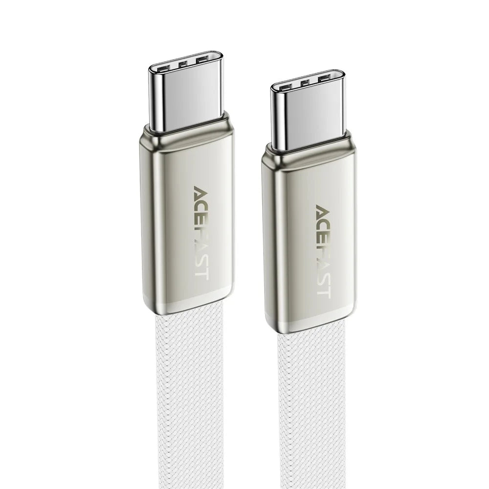 ACEFAST C24-03 USB-C to USB-C Cable Ultra Thin Charging Data Cable 60W Fast Charging Durable Nylon Braided Cable - 4