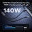 UGREEN 75005 1.5m USB-C to Dual USB-C Splitter Wire 140W PD 3.1 Fast Charging Cable for MacBook / iPad / iPhone - 2