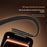 1.5m 240W 90 Degree Angled Type-C to Type-C Gaming Phone Charging Data Cable with Phone Stand - 5