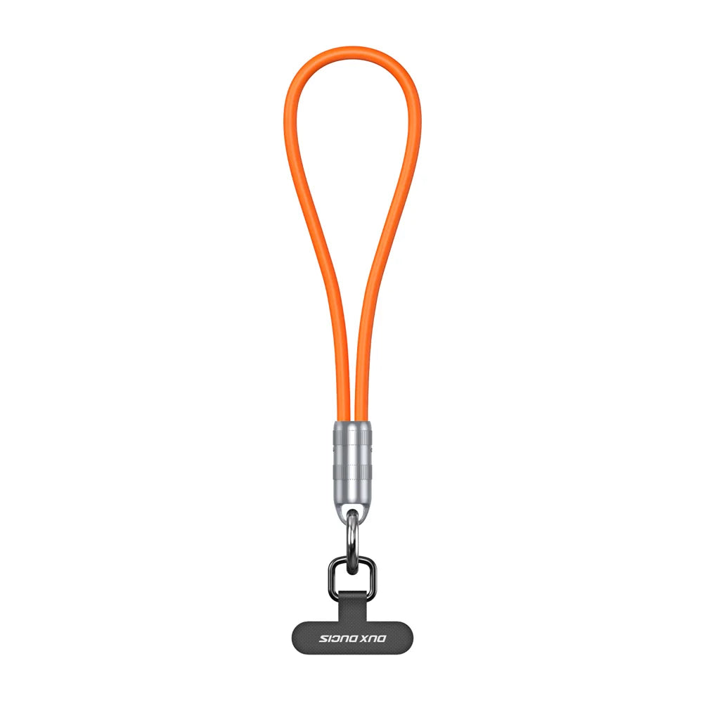 DUX DUCIS 60W Type-C To Type-C 30cm  LCBA Series 60W Type-C To Type-C 30cm Zinc Alloy Silicone Lanyard Cable - Orange - 1
