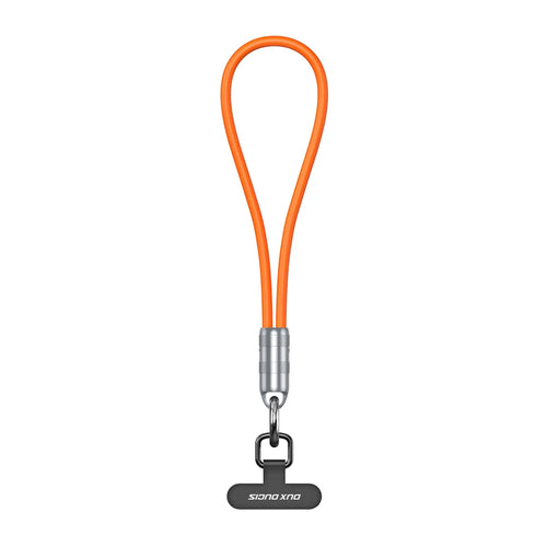 DUX DUCIS 60W Type-C To Type-C 30cm  LCBA Series 60W Type-C To Type-C 30cm Zinc Alloy Silicone Lanyard Cable - Orange - 1