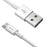 DEVIA 2.1A 1M Smart Cable Micro USB Charging Cable Fast Data Transfer Android Cable - White - 2