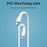 DEVIA Kintone Series Type-C to Type-C Cable 3A 1M 60W Fast Charging Data Sync Cable - White - 5