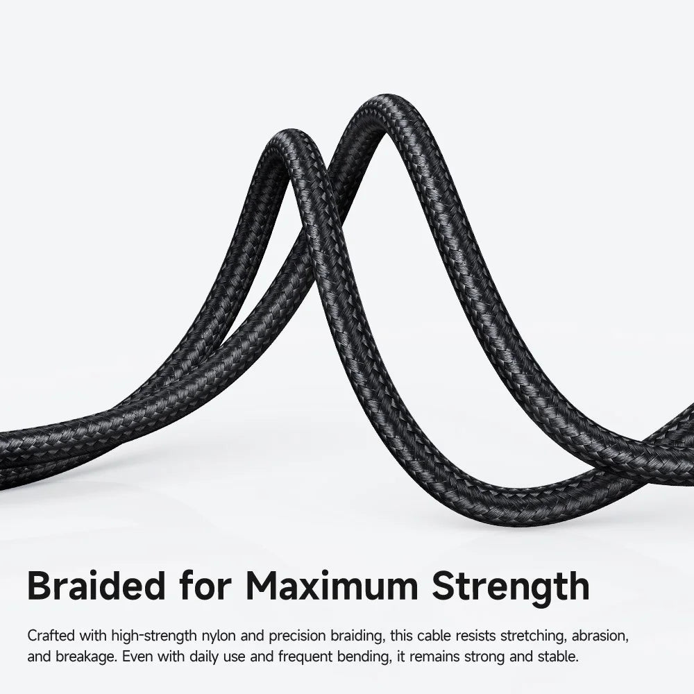 MCDODO CA-0570 1.2M USB-A to USB-C Cable 6A Super Fast Charging Smart Auto Power Off 480Mbps Data Transfer Cable - Black - 7