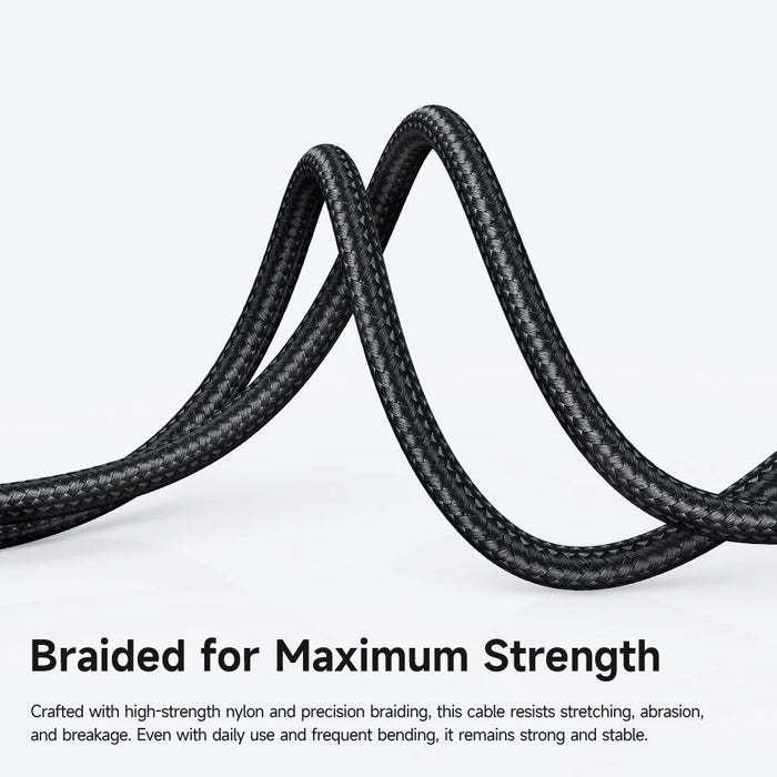 MCDODO CA-0570 1.2M USB-A to USB-C Cable 6A Super Fast Charging Smart Auto Power Off 480Mbps Data Transfer Cable - Black - 7
