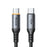 MCDODO CA-2040 PD 100W 1.2M USB-C to C Fast Charging Data Cable with Smart Auto Power Off E-Marker Chip - Black - 1