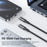 MCDODO CA-2040 PD 100W 1.2M USB-C to C Fast Charging Data Cable with Smart Auto Power Off E-Marker Chip - Black - 5