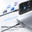 MCDODO CA-2040 PD 100W 1.2M USB-C to C Fast Charging Data Cable with Smart Auto Power Off E-Marker Chip - Black - 7