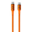 WEKOME WDC-C23 Ladon 140W All Protocol Super Fast Charging Cable Type-C to Type-C 1.2M Data Cable - Orange - 1