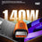 WEKOME WDC-C23 Ladon 140W All Protocol Super Fast Charging Cable Type-C to Type-C 1.2M Data Cable - Orange - 4