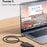 YESIDO CA211 Thunderbolt 5 USB-C to USB-C Cable 80Gbps 240W Fast Charging 16K Video Cable - Black - 5
