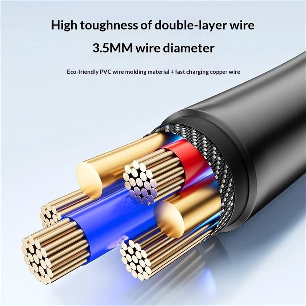 YESIDO CA126C 1m USB-A to USB-C Cable 18W Fast Charging Data Sync Cord for Samsung / Xiaomi / Huawei - Black - 5