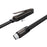 ESSAGER 1m USB-C to USB-C L-Shape 100W Fast Charging Cable with Stand for Gaming Charging - Tarnish - 2