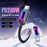 ESSAGER 1m 240W Fast Charging USB-C to USB-C 480Mbps Data Cable with Dynamic RGB Breathing Light - Tarnish - 4