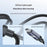 YESIDO CA204M 1m USB A to Micro USB Cable 18W Fast Charging Braided Data Cable for Samsung / Xiaomi / Motorola - Tarnish Grey - 7