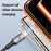YESIDO CA212 1.2m 140W Fast Charging Braided Type-C to Type-C Cable for Phone Tablet - 3