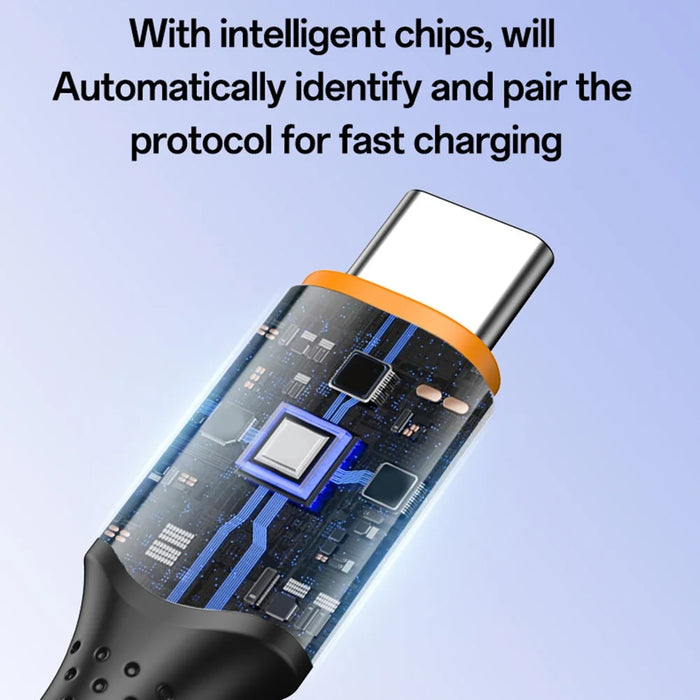 YESIDO CA212 1.2m 140W Fast Charging Braided Type-C to Type-C Cable for Phone Tablet - 6