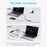 QGEEM CC0082 1.2m USB-C to Dual USB-C Cable 140W PD PPS 2-in-1 Fast Charging Braided Data Wire for Laptop Phone - 6