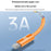 YESIDO CA206 1.2m USB-C to USB-C Cable PD 60W Fast Charging Braided Flat Data Cable - Black - 6