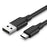 UGREEN US287 60118 2m USB-A to Type-C Cable 3A Fast Charging Data Cable for Phone Tablet - Black - 1