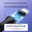 UGREEN US287 60118 2m USB-A to Type-C Cable 3A Fast Charging Data Cable for Phone Tablet - Black - 7