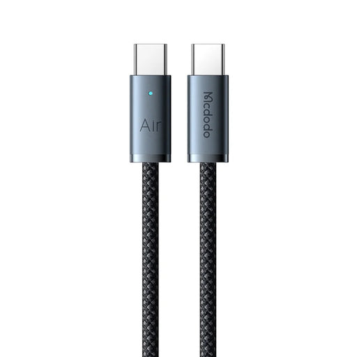 MCDODO CA-708 1.2m USB-C to USB-C Air Cable 240W Fast Charging Cord for MacBook / iPhone - Black - 2