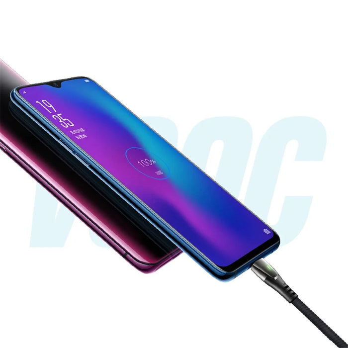 MCDODO for iPhone 15 Series 1.5M Smart Auto Disconnect Nylon Braided USB Type-C Data Charger Cable for Samsung Huawei - Black - 3