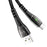 MCDODO for iPhone 15 Series 1.5M Smart Auto Disconnect Nylon Braided USB Type-C Data Charger Cable for Samsung Huawei - Black - 4