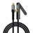 2m USB-C 3.2 Cable with Foldable Stand 4K / 60Hz 20Gbps Data Transfer PD 100W Fast Charging Wire for Phone Tablet - Black - 1