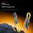 JX4 / 1-01 22cm 240W USB-C Cable with Hidden Blade Lighter Portable 4-in-1 Multifunctional Charging Data Cable for Outdoor Emergency - Yellow - 3