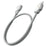 AULUMU M07 1.2m 240W USB-C to USB-C Cable Fast Charging Cord Aluminum Alloy Construction - Silver - 1