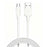D-POWER 6001 1m USB-A to Micro USB 2A Charging TPE Data Cable for Mobile Phone - White - 1