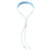 1.45m 3-Mode Massage Type-C to Type-C Cable Neck Hanging PD 100W Fast Charging Cable - Blue - 1