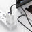 MCDODO for iPhone 15 Series Nylon Braided 0.2M USB-C to USB-C Fast Charging Cable for Samsung Huawei Xiaomi - 6