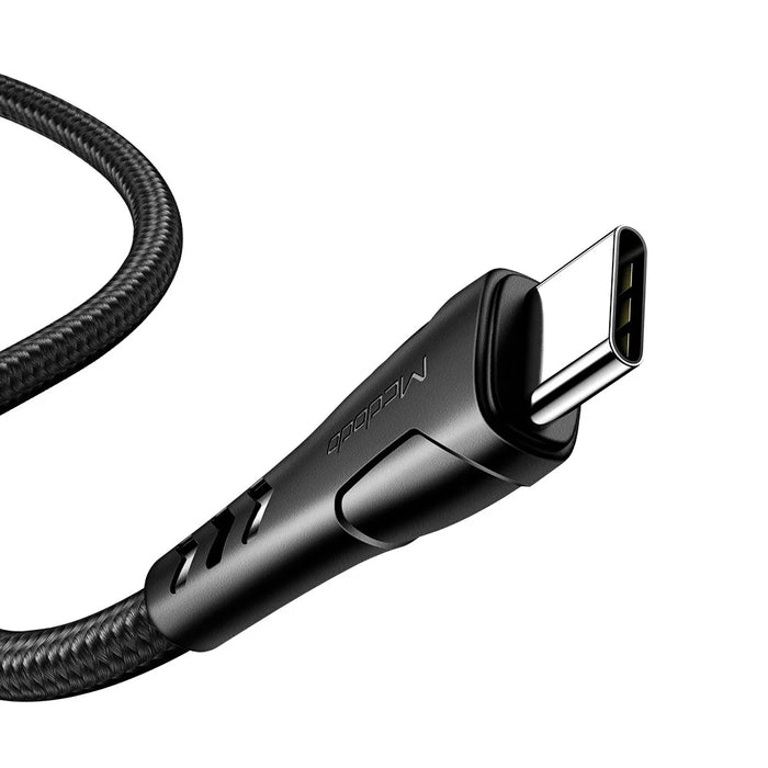 MCDODO for iPhone 15 Series Nylon Braided 0.2M USB-C to USB-C Fast Charging Cable for Samsung Huawei Xiaomi - 7