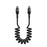 MCDODO for iPhone 15 Series Spring Coiled Type-C to Type-C Data Cable Power Delivery PD Fast Charger Cable - 1