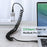 MCDODO for iPhone 15 Series Spring Coiled Type-C to Type-C Data Cable Power Delivery PD Fast Charger Cable - 4