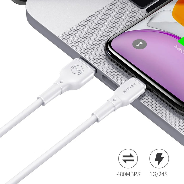 MCDODO for iPhone 15 Series 1.2M Type-C USB Data Sync Charging Cable for Samsung Huawei Xiaomi - 4