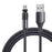 ZFXCT-WYA09 Winding Series 2.4A Micro USB 180° Rotating Elbow Charging Data Cable, 2M - Black - 1