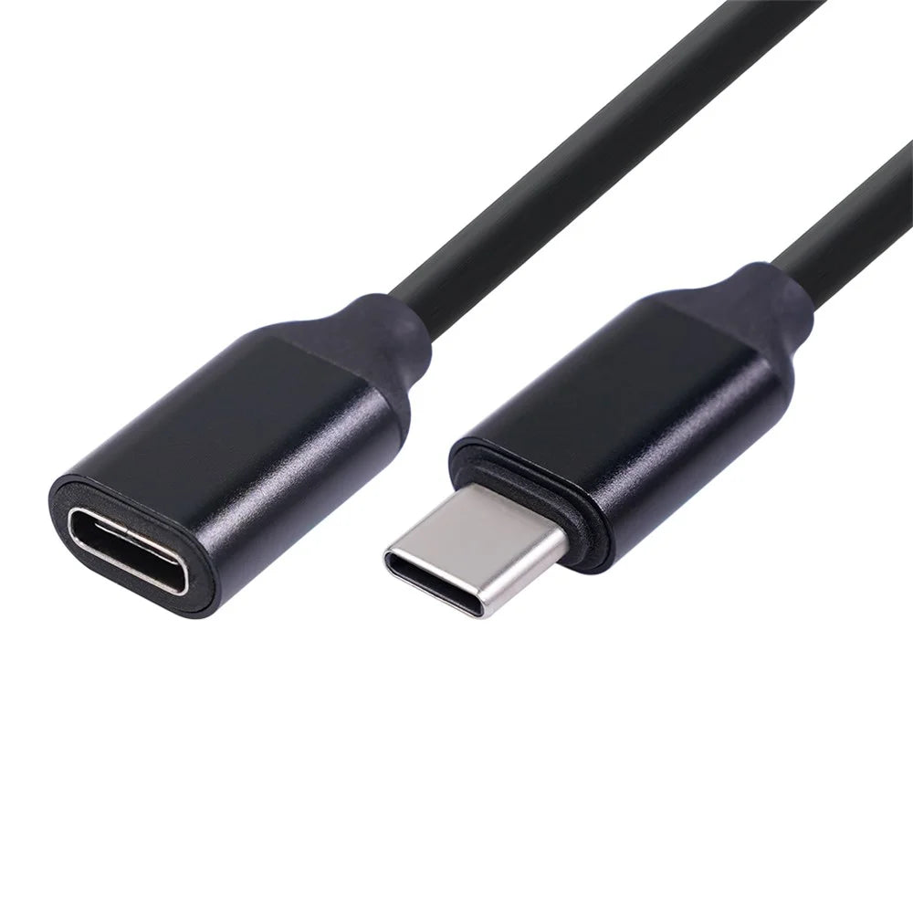 3671-45 Type-C Male to Type-C Female Extension Data Cable, 1.5M - 4