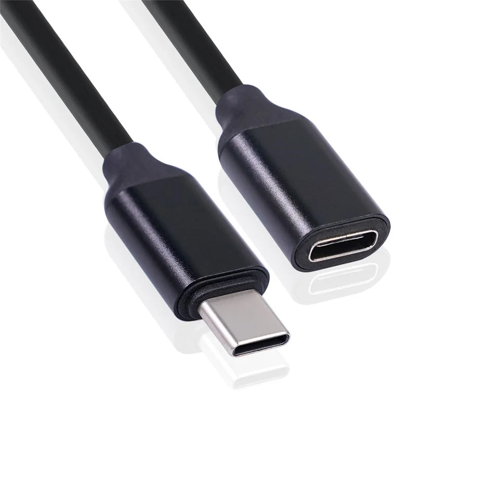 3671-45 Type-C Male to Type-C Female Extension Data Cable, 1.5M - 6