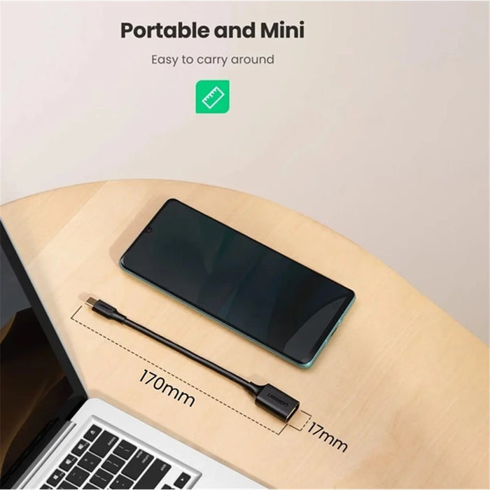 UGREEN USB C to USB Adapter OTG Cable USB Type C Male to USB 3.0 Female Cable Adapter for MacBook Pro - 7