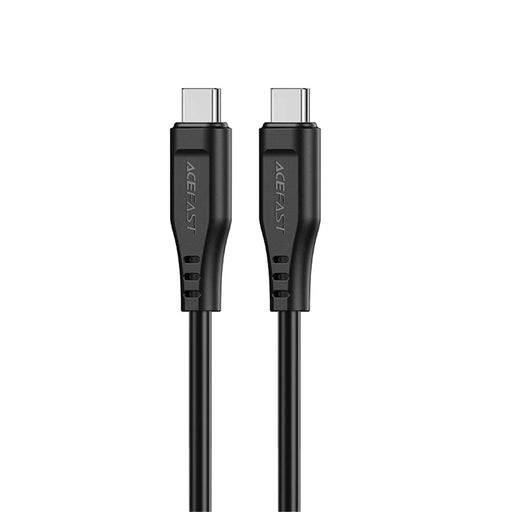 ACEFAST C3-03 for iPhone 15 Series 60W High Power USB-C to USB-C TPE Charging Data Cable 1.2m - Black - 1