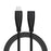 PQ105 1m USB3.1 Type-C Male to Female 10Gbps High Speed Data Cable Gen2 4K Projection Screen PD100W 5A Fast Charging Cable - 1
