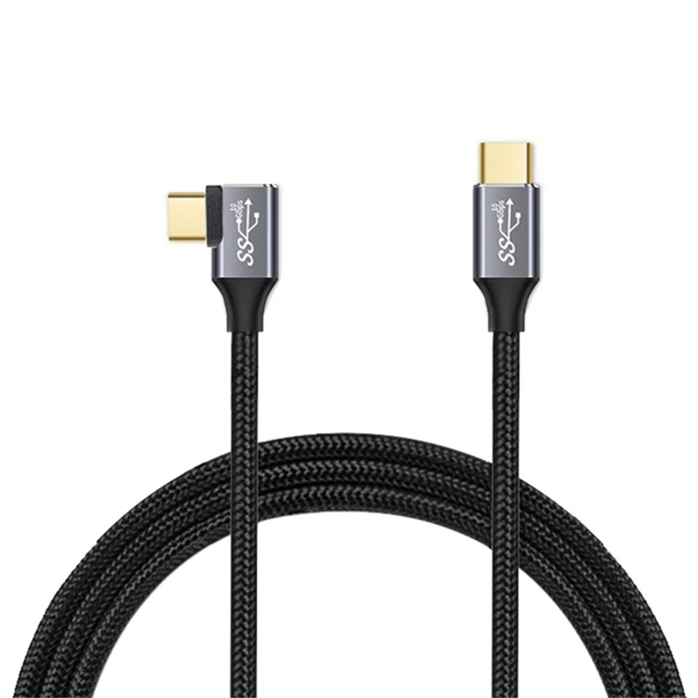2m 100W PD USB-C QC4.0 4K Fast Charging Cable Data Video Transmission USB3.1 Gen2 10Gbps Thunderbolt 3 Cord for MacBook Air/iPad Pro 2020 - 1