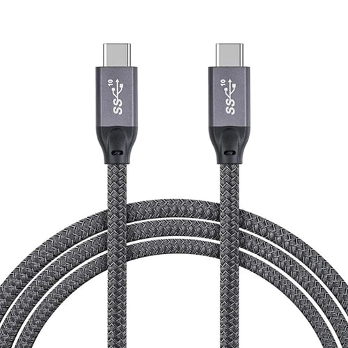 2m USB-C Male to USB-C Male PD 100W 5A/20V Fast Charging Cord 4K 20Gbps Audio Video Transmission Cable for Macbook Pro - 1