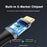 1m Type C Female to C Male Elbow Extension Cable Type C 3.1 Gen2 PD 100W HD Projection Multi-function Cable - 6