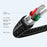 UGREEN 70429 USB C to USB C Nylon Braided Cable 4.0 USB-C PD 100W Power Delivery Fast Charging Sync Data Cable for Samsung S20/MacBook iPad Pro (2m) - 7