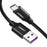 UGREEN 50567 USB C Charging Cable 5A Fast Charging Braided Cord Transmission Data Cord for Huawei SuperCharge - 1